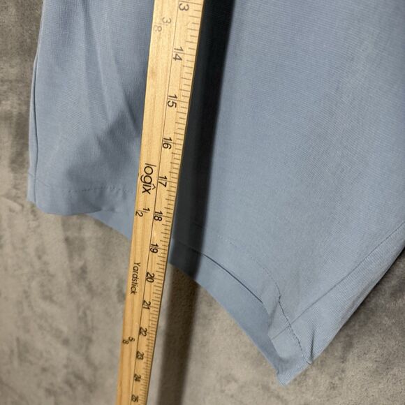 Travis Mathew Shorts Men Golf Performance Chino Prep Light Blue Size 40 NO TAG - Picture 6 of 8